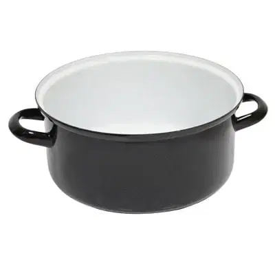 Hrnce BELIS Kastról smaltovaný bez pokrievky, 5,8L, 26cm, STANDARD BELIS