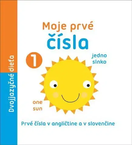 Leporelá, krabičky, puzzle knihy Moje prvé čísla - Dvojjazyčné dieťa - Maxine Davenport,Cindy Roberts