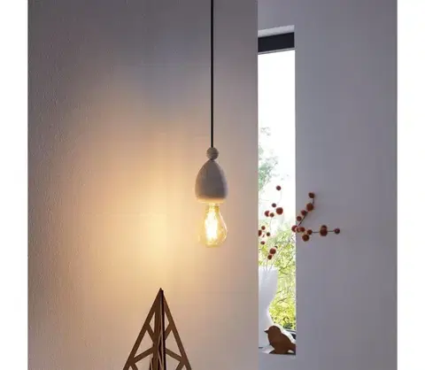 Svietidlá Eglo 32544 - Stropné svietidlo YORTH 1xE27/60W/230V biele 32544