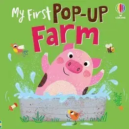 Leporelá, krabičky, puzzle knihy My First Pop-up Farm - Anna Milbourne,Clare Fennell,Jenny Hilborne