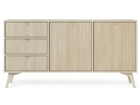 Komody ArtPS Komoda TIMBER KSZ158 | béžová
