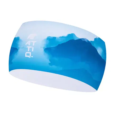 Čelenky Športová čelenka Attiq Lycra Thermo Mountain Blue