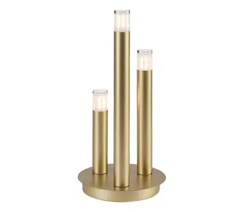 Lampy Rabalux 74366 - Stolná lampa RAMIRA 3xG9/5W/230V zlatá 74366