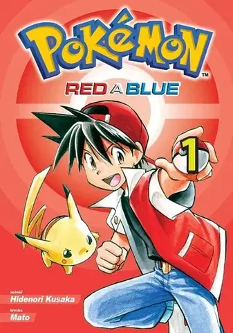 Manga Pokémon Red a Blue 1 - Hidenori Kusaka