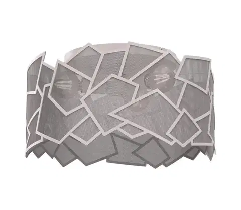 Svietidlá  Stropné svietidlo CAMO 3xE27/15W/230V pr. 49,5 cm béžové 771