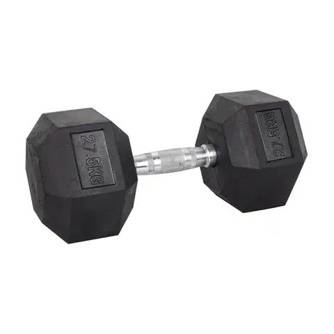 Činky Šesťhranná činka inSPORTline Hexsteel 27,5 kg