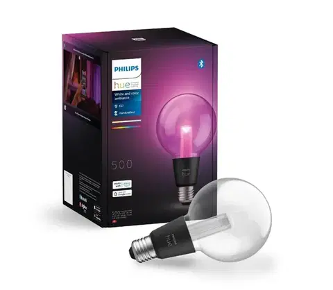 LED osvetlenie LED RGBW Stmievateľná žiarovka Philips Hue White And Color Ambiance E27/6,8W/230V 8719514419155