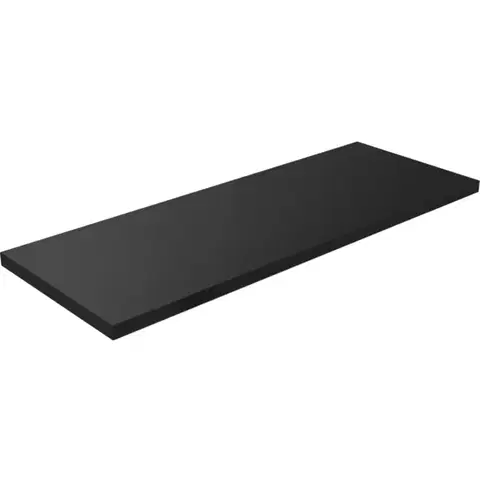 Kúpeľňový nábytok CERANO - Doska pod umývadlo Navira Pro - čierna matná - 140x3,6x46 CER-663094