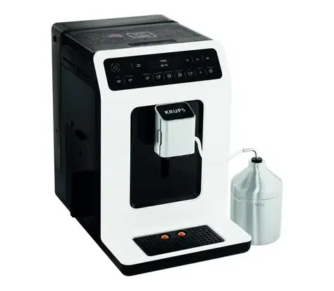 Predlžovacie káble Krups - Automatický kávovar s nádobou na mlieko EVIDENCE 1450W/230V biela EA891110