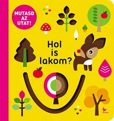 Leporelá, krabičky, puzzle knihy Mutasd az utat! - Hol is lakom?