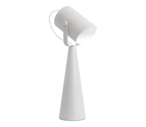 Lampy  36260 - Stolová lampa LARATA 1xE27/5W/230V biela 36260