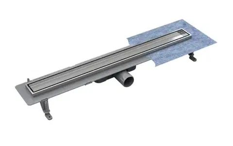 Sprchovacie kúty BESCO - Odtokový žľab VIRGO BASIC - Rozmer A - 70 cm ZLOL70VB