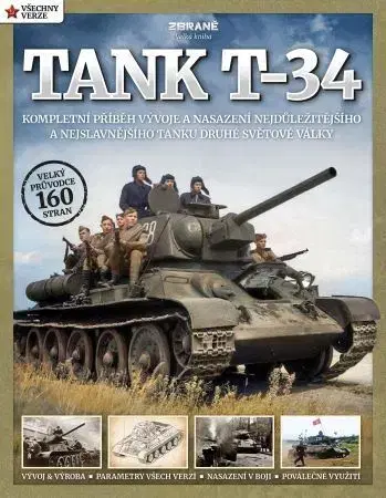 Armáda, zbrane a vojenská technika Tank T-34, 2. upravené vydání - Mark Healy