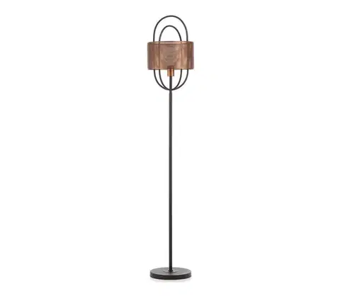 Lampy ONLI - Stojacia lampa QUOKKA 1xE27/22W/230V 5003/PT