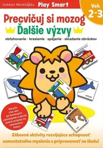 Nalepovačky, vystrihovačky, skladačky Precvičuj si mozog: Dalšie výzvy