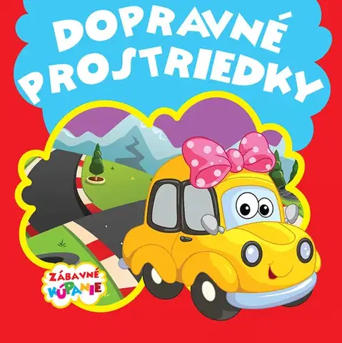 Knižky do vane Dopravné prostriedky - Zábavné kúpanie