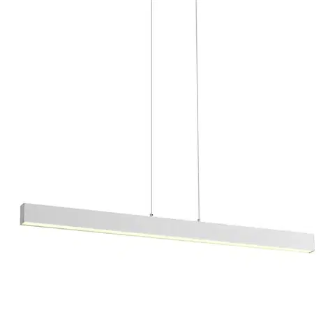 Závesné svietidlá Závesná lampa biela vrátane LED 3-stupňové stmievanie 2700-4000K s prepínačom - Keane