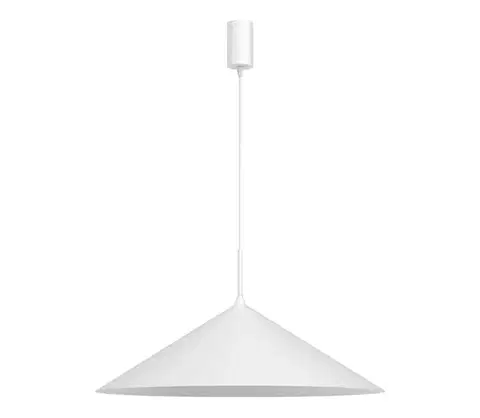 Svietidlá  Závesné svietidlo na lanku CAPITAL 1xGX53/15W/230V pr. 60 cm biele MLP0947