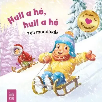 Leporelá, krabičky, puzzle knihy Hull a hó, hull a jó - téli mondókák