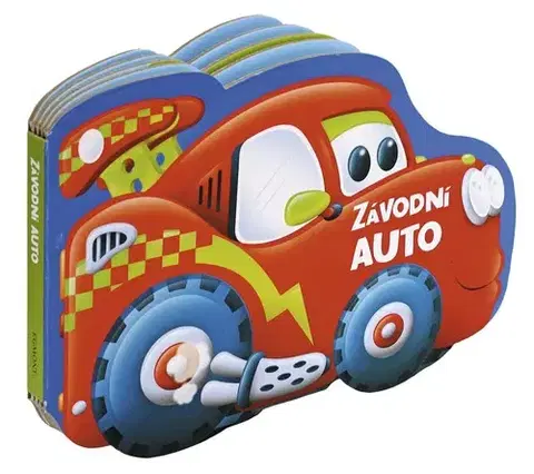 Leporelá, krabičky, puzzle knihy Závodní auto - Kolektív autorov,Paul Dronsfield