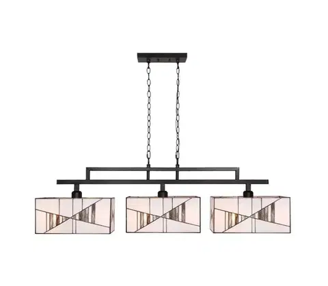 Svietidlá Prezent  - Luster na reťazi TIFFANY 3xE27/60W/230V 