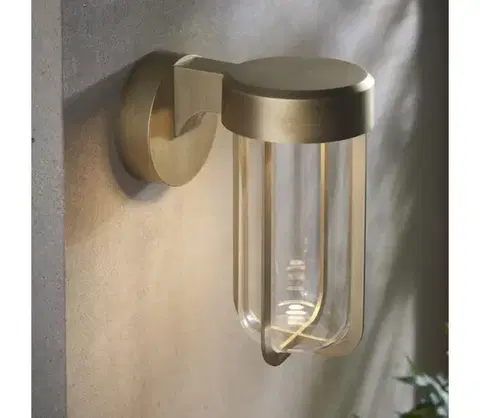 Svietidlá Endon 92856 - LED kúpeľňové nástenné svietidlo LED/8W/230V IP44 2700K mosadz 92856