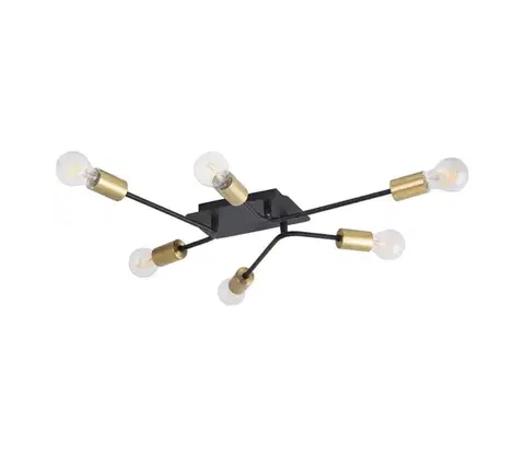 Svietidlá Rabalux 2103 - Luster prisadený LANNY 6xE27/15W/230V