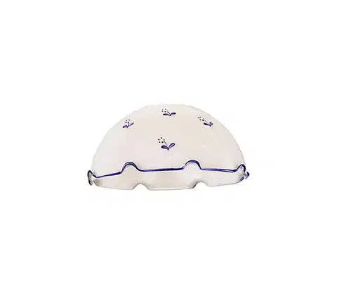 Lampy Kolarz Náhradné sklo NONNA E27 pr. 20 cm biele/modré univerzálne 731.G17