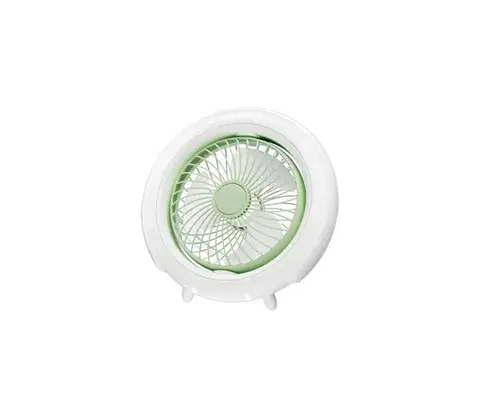 Ventilátory Eurolamp Nabíjací stolný látor 4W/5V 1200 mAh biely 300-20536
