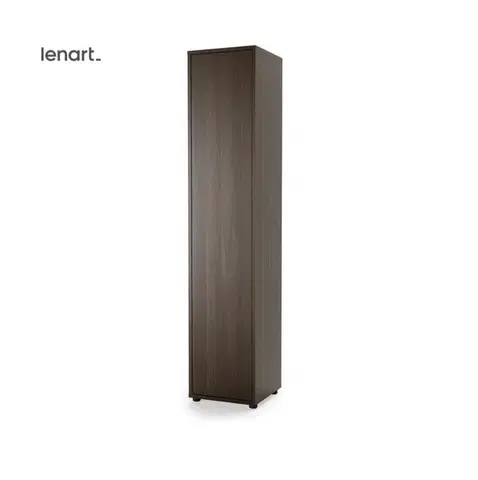 Šatníkové skrine Dig-net nábytok Policová skriňa Lenart BED CONCEPT BC-21 | dub dunin