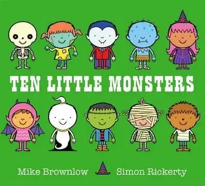 V cudzom jazyku Ten Little Monsters - Mike Brownlow