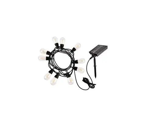 LED osvetlenie Rabalux 77165 - LED Solárna reťaz ZIRC LED/3,6W/3,7V 1200mAh IP44 77165