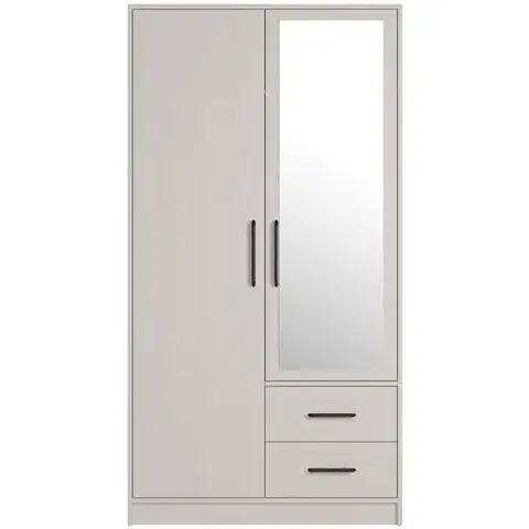 Šatníkové skrine Skriňa Smart Srl3 2dl Cashmere