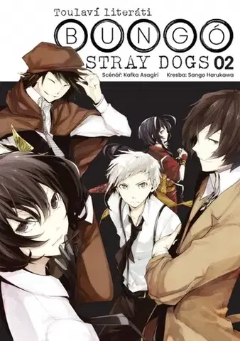 Manga Bungó Stray Dogs - Toulaví literáti 2 - Kafka Asagiri,Sango Harukawa,Petr Kabelka,Eliška Kabelková Vítová