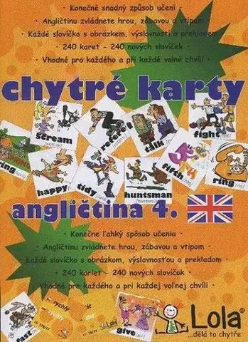 Gramatika a slovná zásoba Chytré karty: Angličtina slovíčka 4