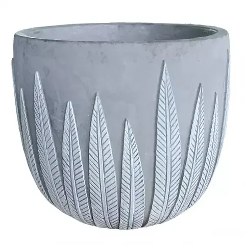 Záhrada Cementový Kvetináč YS43777 13.5x13.5x12.5 cm