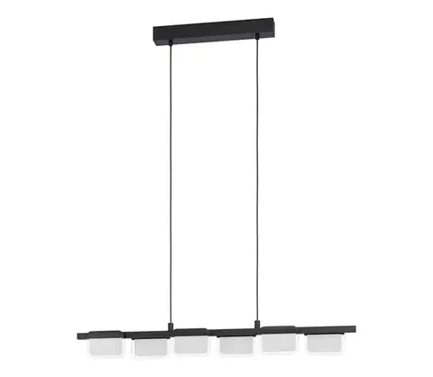 Svietidlá Eglo 98876 - LED Stmievateľný luster na lanku ERVIDEL 6xLED/4,5W/230V 98876