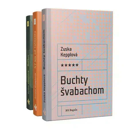Slovenská beletria Buchty švabachom / Reflux / 57 km od Taškenu - Zuska Kepplová