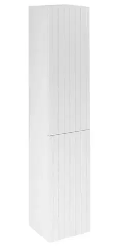 Kúpeľňový nábytok SAPHO - ESPACE STRIP skrinka 35x172x32cm, 2x dvierka, ľavá/pravá, biela mat ESC230-3131S