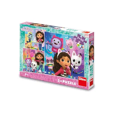 Do 99 dielikov Puzzle Gabina oslava 3x55