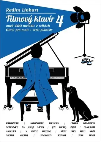 Hudba - noty, spevníky, príručky Filmový klavír 4 - Radim Linhart