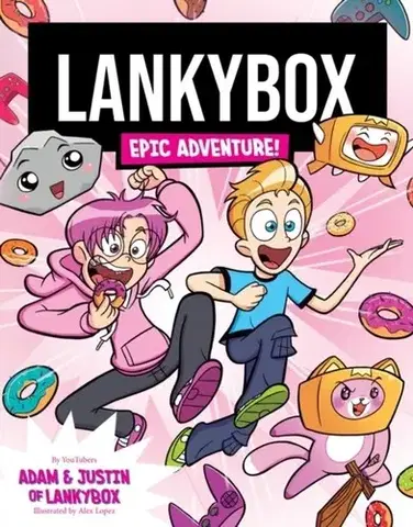 Komiksy LankyBox – Velkolepé dobrodružství - LankyBox,Alex Lopez,Maria Arnautovová