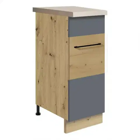 Kuchynské skrinky stojace Skrinka do kuchyne Infinity 26D GREY cargo