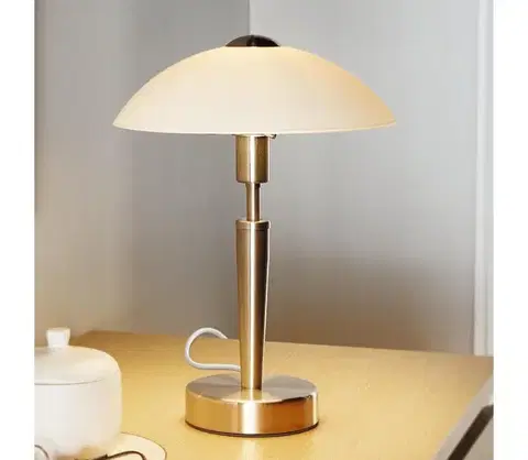 Lampy Eglo 85104 - Stmievateľná stolná lampa SOLO 1 1xE14/40W/230V 85104
