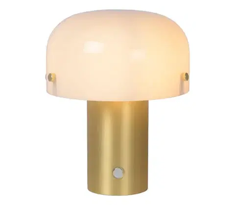 Lampy Lucide 05538/01/02 - Stmievateľná stolná lampa TIMON 1xE14/10W/230V pr. 17,5 cm 05538/01/02