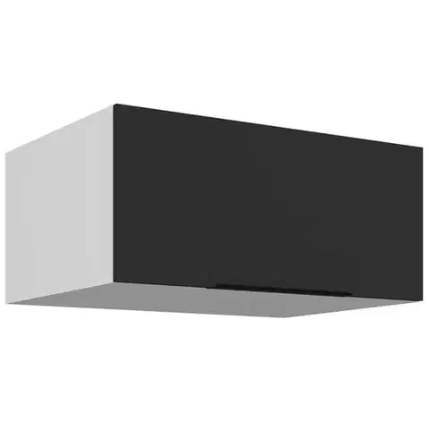 Kuchynské skrinky visiace Kuchynská skrinka Aria-Bl/Wh Anti Fingerprint 80 Nagu-36 1f