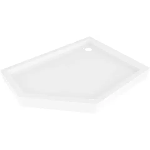 Vane MEXEN - Flow+ päťboká sprchová vanička pravá 100 x 90, biela lesk 46P109010RH