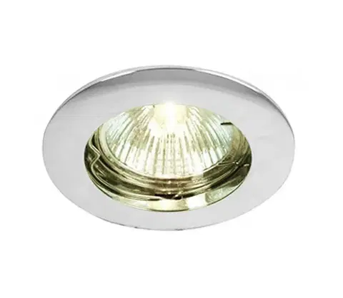 Svietidlá Deko-Light 120018 - Podhľadové svietidlo RUND 1xGU5,3-MR16/35W/12V lesklý chróm 120018
