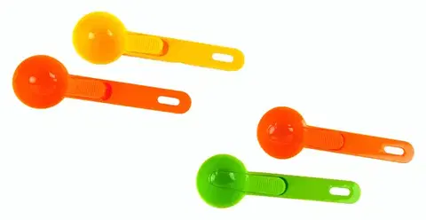 Naberačky MAKRO - Naberačka na zmrzlinu 18cm rôzne farby