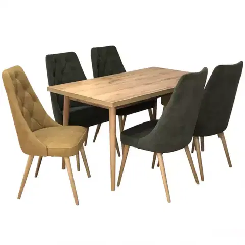 Jedálenské stoly Rozkladací stôl St-02 140/180x80cm D.Wotan
